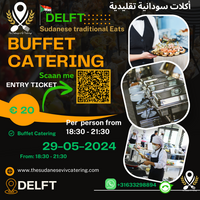 Black and Orange Modern Buffet Catering Promotion Instagram Post (5)